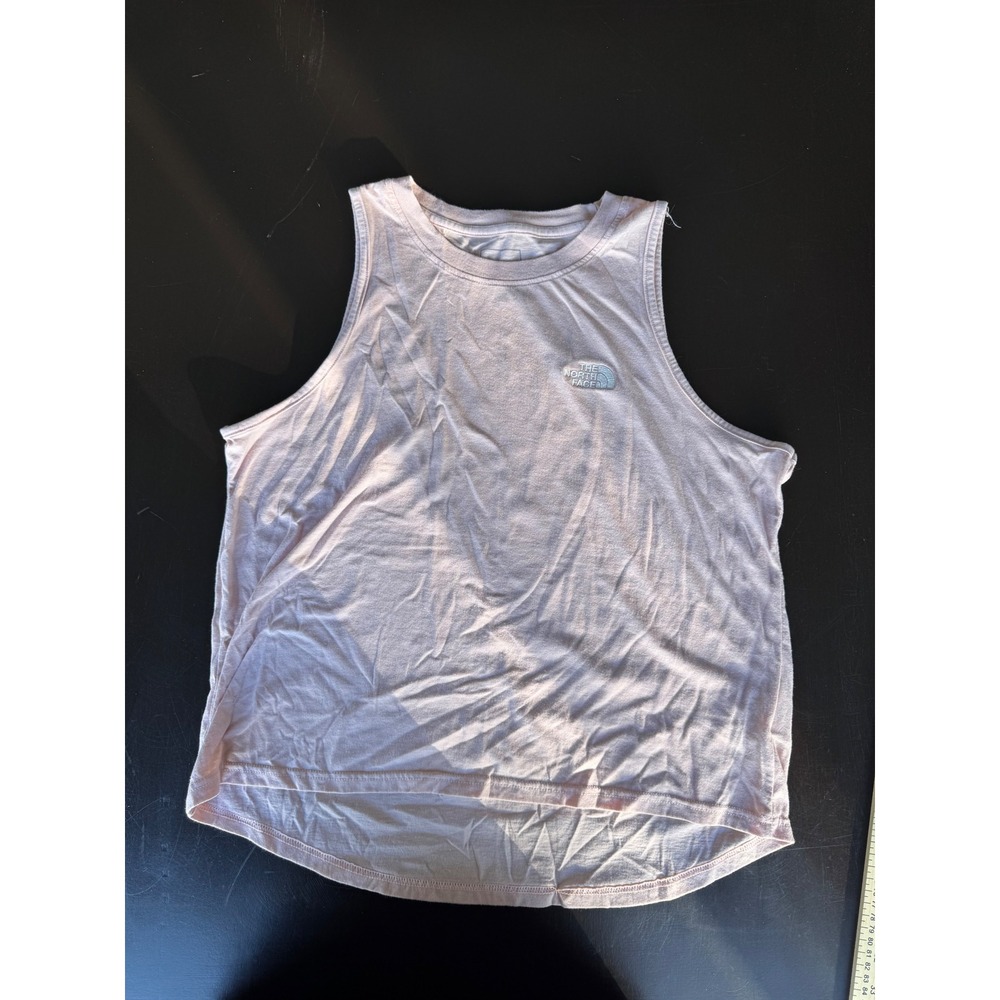 The North Face Womens Pink Sleeveless Tank Top High Low Hem Large